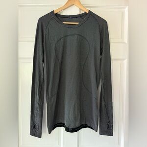Lululemon Long Sleeve Striped Shirt